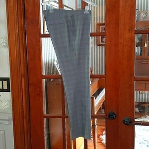 WHBM Slim Black & White Houndstooth Dress Pants